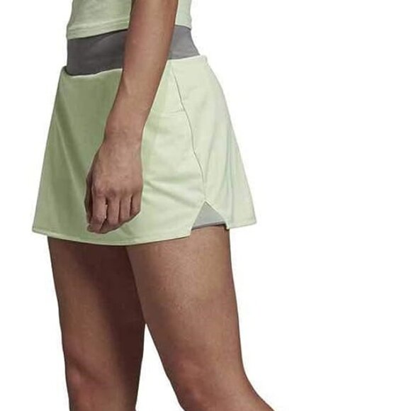 ADIDAS Women's Tennis Club Skirt NWT Glow Green Size L - Picture 6 of 14
